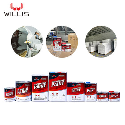 Hoge Hardheid 2K Blanke Lak Spray Voor Autoreparatie – Lage VOC, Diamantglans Afwerking, Kras- & UV-bestendig (5L Kit Met Verharder)