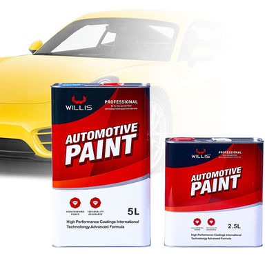 Hoge Hardheid 2K Blanke Lak Spray Voor Autoreparatie – Lage VOC, Diamantglans Afwerking, Kras- & UV-bestendig (5L Kit Met Verharder)