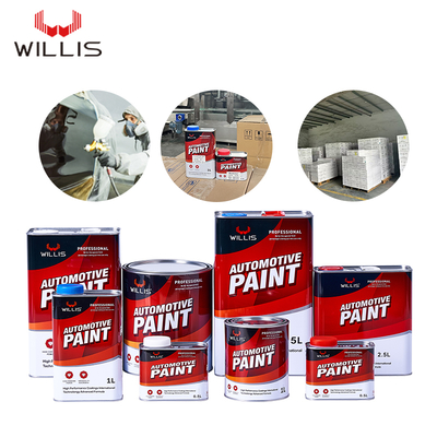 4L dunner voor autoverf hoge weerstand en UV-bescherming inbegrepen, 2K autoverf, heldere vacht, putty, primer