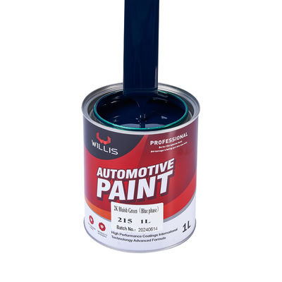 OEM Auto Verffabriek Levering 2K Blauwachtig Groen Hot Selling Meerdere Kleuren Acryl Vloeibare Coating Spray voor Auto's Verharder Verdunner
