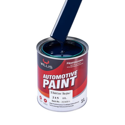 OEM Auto Verffabriek Levering 2K Blauwachtig Groen Hot Selling Meerdere Kleuren Acryl Vloeibare Coating Spray voor Auto's Verharder Verdunner