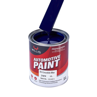 2K Blauwe Acrylverf voor Auto's en Kunststof Spuitcoating