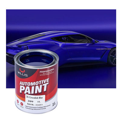 2K Blauwe Acrylverf voor Auto's en Kunststof Spuitcoating