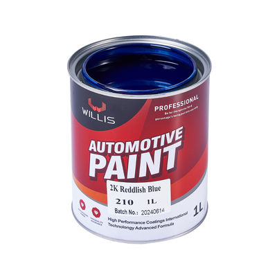 Hoogwaardige 2K Acryl Auto Verf Roodblauw Automotive Metalen Kleur Goede Prijs Sproei Verf Voorraden Auto Repair Coating