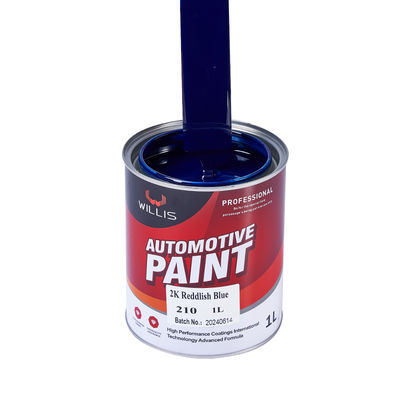Hoogwaardige 2K Acryl Auto Verf Roodblauw Automotive Metalen Kleur Goede Prijs Sproei Verf Voorraden Auto Repair Coating
