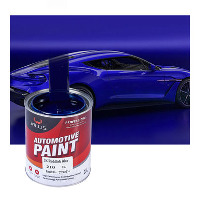 Hoogwaardige 2K Acryl Auto Verf Roodblauw Automotive Metalen Kleur Goede Prijs Sproei Verf Voorraden Auto Repair Coating