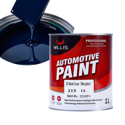 2K blauwgroene acrylverf voor automobiel- en kunststofcoating