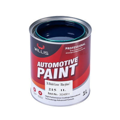 2K blauwgroene acrylverf voor automobiel- en kunststofcoating