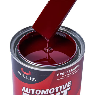 Hoge Kwaliteit 2K Paars Rood Metallic Autolak Hot Selling OEM Fabriekslevering Acrylhars Vloeibare Auto Reparatie Coating