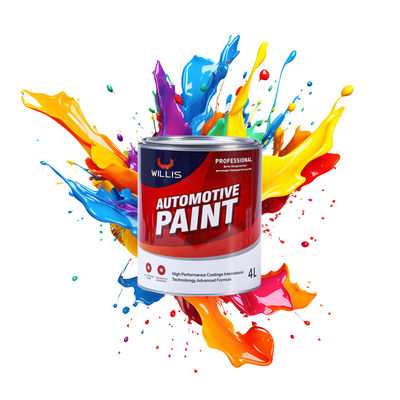 2K Solid Paint with 2 Years Shelf Life Free Sample Available in 1L 4L 20L Sizes for Automotive Repair