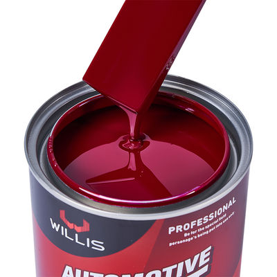 Hoge Dichtheid Acrylhars 2K Effen Lak met Aanpasbare Kleur voor Autoreparatie