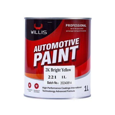 Acrylhars 2K vaste verf met vloeibare coating in 1L / 4L / 20L maten voor spuittoepassing