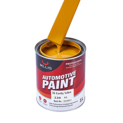 Aanpasbare kleur 2K vaste verf met meerdere kleuren en gratis monster voor spray applicatie