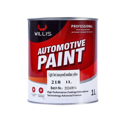 Acrylhars 2K vaste verf met spraytoepassing en aanpasbare kleur voor automobielreparatie
