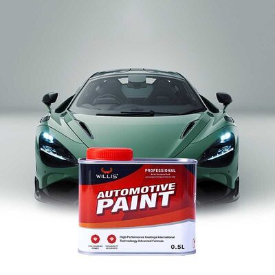 Willis Brands Acrylhars Duidelijke vernis Plastic coating Auto verf Ultra lage prijs Glanzende coating voor auto Refinish Easy Spray