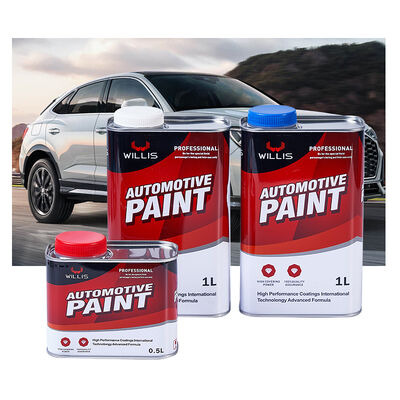 Hoge vaste antivergeelende UV-curing lak verf kit helder acrylhars automotive coating vloeistof effectieve hardner lak