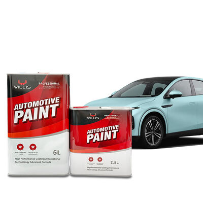 Hoge vaste antivergeelende UV-curing lak verf kit helder acrylhars automotive coating vloeistof effectieve hardner lak