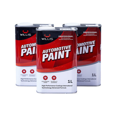 Hoog vaste stof 2K Acryl Blanklak Auto Refinish Transparante Autolak Vernis Vloeibaar Gespoten Basislaag