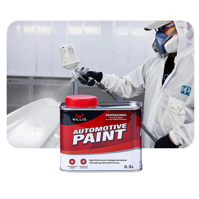 High Quality 2K Transparent Clearcoat Auto Paint Hardener Good Price Automotive Coating & Paint Factory