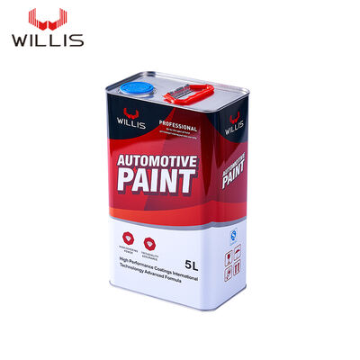 Warm verkoop Auto Body 2K/1K Auto Verf Standard Dunner 2K/1K Kleur Acrylcoatings Automotive Coatings Basiscoat Clear Coat Verf