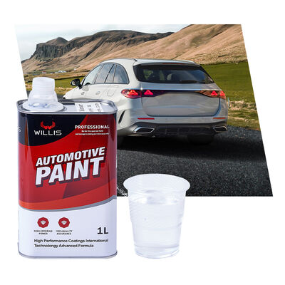 Hot Sale Auto Body Paint & Supplies Base Coat Clear Coat Car Refinish Paint Metal Plastic Main Ingredients Resin Acrylic Resin