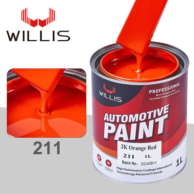 Professional Quality WILLIS 2K Car Paint with Delicate Texture for Plastic Coating & Boat Paint Spray Application