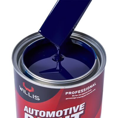 Fabriekslevering WILLIS 2K Groenblauw Autolak Vloeibare Coating Automotive Toppaint Acrylhars Basislaag voor Kunststof Coating
