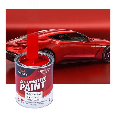 WILLIS 212 2K Car Paint Liquid Coating Spray Application Enhance Vehicle Grade & Taste Exquisite Craftsmanship Quality