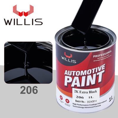 Acryl 1K 2K Polyurethane Spray Paint Metalen kleur Autocar Body Automotive Repair Refinish Liquid Coating WILLIS Model 206