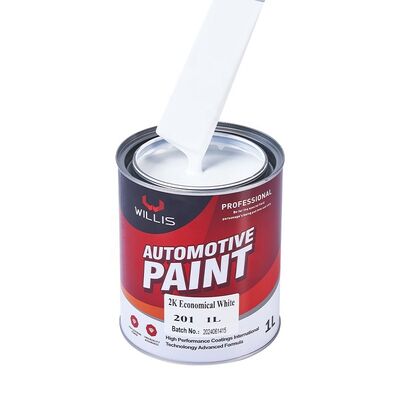 WILLIS Model 201 2K Acrylische hars autoverf slijtage- en krasbestendige langdurige heldere sprayverf voor auto's boten en plastic