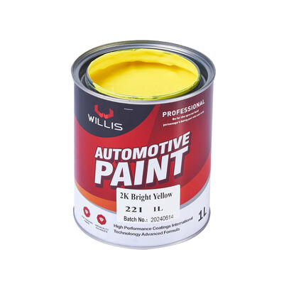Warm verkoop WILLIS OEM Auto Verf 2K Boat & Car Topcoat met meerdere kleuren Acryl vloeistof bevat verfverdunner spray