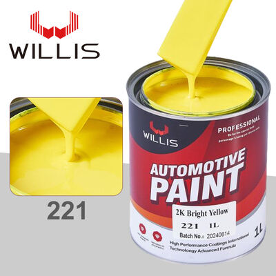Warm verkoop WILLIS OEM Auto Verf 2K Boat & Car Topcoat met meerdere kleuren Acryl vloeistof bevat verfverdunner spray