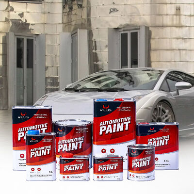 WILLIS 206 High Performance 2K Auto Refinish Car Paint Acrylhars Spray Liquid Coating voor automotive & boot gebruik