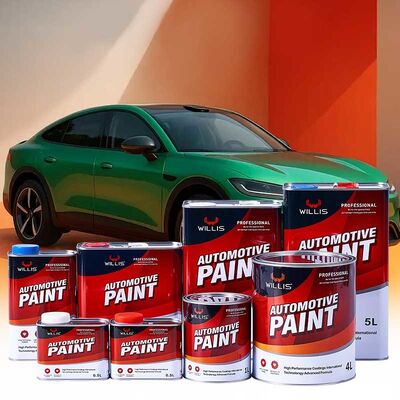 Wholesale WILLIS 1K & 2K Basecoat Acrylic Colorful Liquid Boat & Automotive Paint for Car & Appliance Spray Application