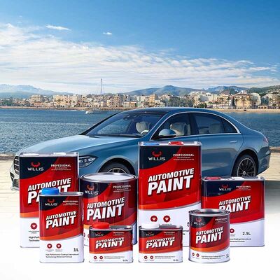 Wholesale WILLIS 1K & 2K Basecoat Acrylic Colorful Liquid Boat & Automotive Paint for Car & Appliance Spray Application