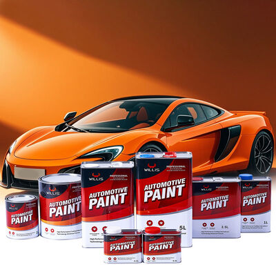 Wholesale WILLIS 1K & 2K Basecoat Acrylic Colorful Liquid Boat & Automotive Paint for Car & Appliance Spray Application