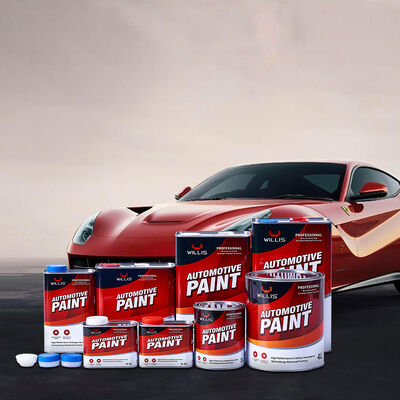 Groothandel 1K & 2K basecoat acrylhars kleurrijke vloeibare coating voor auto & appliance spray applicatie