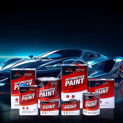 Groothandel 1K & 2K basecoat acrylhars kleurrijke vloeibare coating voor auto & appliance spray applicatie