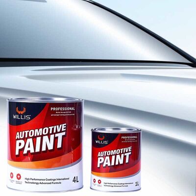 Hoogwaardige WILLIS Fabriek Groothandel Acryl 2K Auto Verf Verfijnen Hars Liquid Spray Coating Pigment Hoofdgrond Plastic Coating