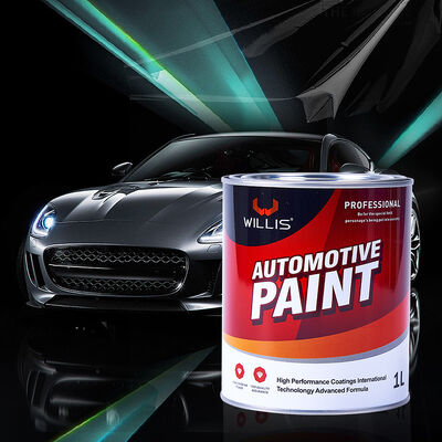 Factory Direct Supply High Quality 2K Medium Yellow Acrylic Based Liquid Coating Car Paint Spray for Auto & Furniture Protection