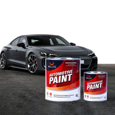 High Quality 2K Auto Paint Fast Dry Easy Apply Wholesale Auto Body Automotive Liquid Coating Acrylic Resin Based Solid Color Car