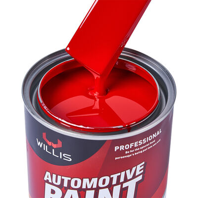 Rode reparatie Acrylbasisverf Oppervlakteverf Sproeiende Verf Automobielreparatie Verf