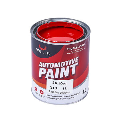 Rode reparatie Acrylbasisverf Oppervlakteverf Sproeiende Verf Automobielreparatie Verf