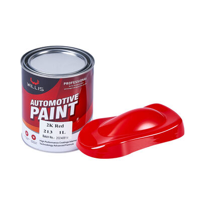 Rode reparatie Acrylbasisverf Oppervlakteverf Sproeiende Verf Automobielreparatie Verf
