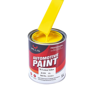Fabrieksdirecte 2K Citroengele Autolak Goede Prijs Benodigdheden Auto Boot Reparatie Verf Acryl Vloeibare Coating Spray