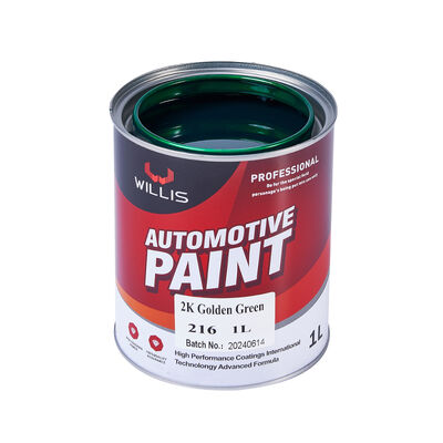 2K Golden Green Automotive Coating Paint Meerdere kleuren beschikbaar voor autoreparatie Basecoat Refinish Acrylic Two-Component Paint