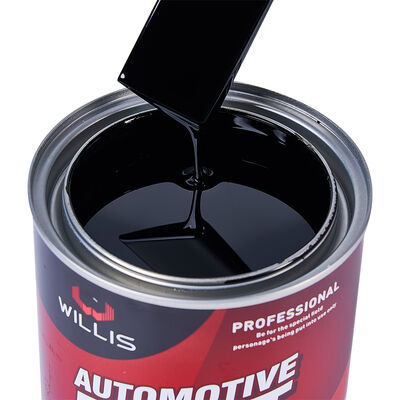 2K Zwarte automotive coating verf Metalen kleur Auto verf Afwerking Twee-component acryl basecoat Topcoat Meerdere kleuren
