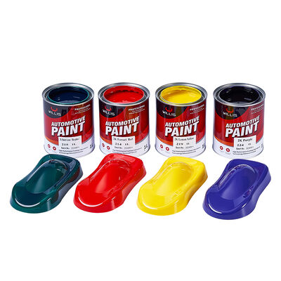 Hoogglanzend extrawit 2K Auto Repair Spray Paint Factory Goedkope Liquid Acrylic Resin High-Appearance Auto Automotive Repair