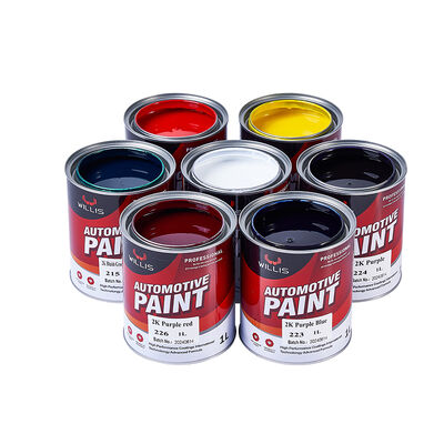 Hoogwaardige 2K Acryl Auto Verf Paars Rood Metalen Kleur Warm Verkoop Fabriek Levering OEM Beschikbaar Auto Repair Coating
