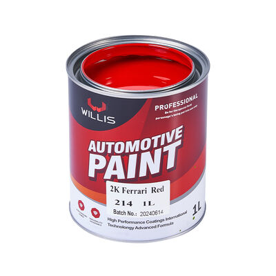 Manufacturer Supplies Factory OEM Auto Car Paint Good Price Hot-Selling 2K 2K Red Liquid Coating Multiple Colors